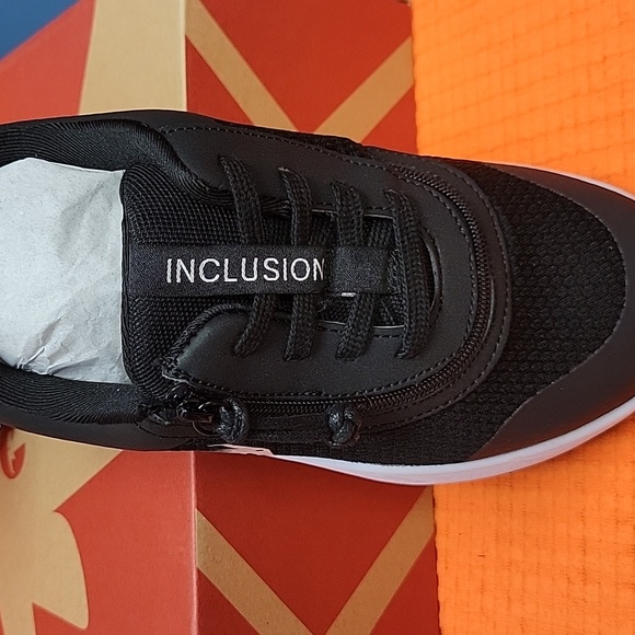 Black white Billy Sport Inclusion One womens sneakers shoe WIDE 6 7 9 10 - Picture 3 of 6